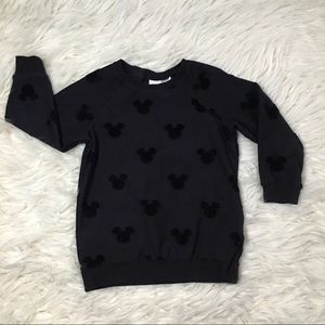 Mickey Mouse black sweater